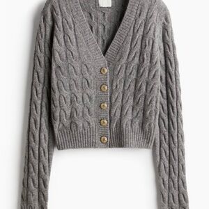 H&M cable-knit cardigan